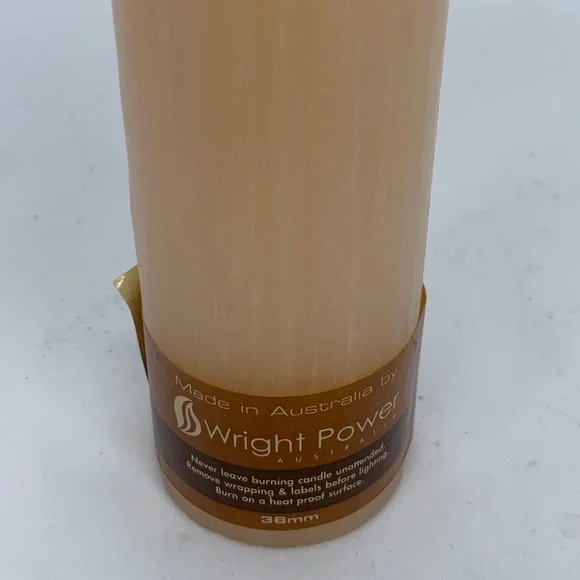 Limited Edition Pale Pink Beige Beeswax Blend Candles Pack of 6 14.5cm x 3.8cm - Picture 5 of 6